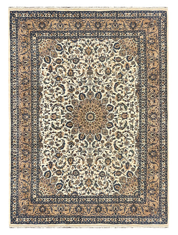 27317-Mashad Hand-Knotted/Handmade Persian Rug/Carpet Traditional Authentic/ Size: 11'6" x 8'4"/350cm x 255cm