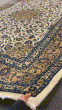 27317-Mashad Hand-Knotted/Handmade Persian Rug/Carpet Traditional Authentic/ Size: 11'6" x 8'4"/350cm x 255cm