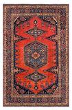 27331-Hamadan Hand-Knotted/Handmade Persian Rug/Carpet Tribal/Nomadic Authentic/ Size: 13'7" x 8'8"/414cm x 263cm
