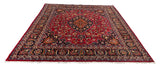 27301-Mashad Hand-Knotted/Handmade Persian Rug/Carpet Traditional Authentic/ Size: 9'3" x 8'1"/283cm x 247cm