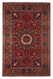 27205-Mashad Hand-Knotted/Handmade Persian Rug/Carpet Traditional Authentic/ Size: 9'11" x 6'7"/303cm x 202cm