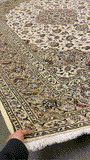 27233-Kashan Hand-Knotted/Handmade Persian Rug/Carpet Traditional/Authentic/Size: 11'4" x 8'1" /347cm x 246cm
