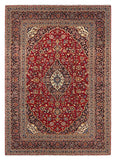 27487-Kashan Hand-Knotted/Handmade Persian Rug/Carpet Traditional/Authentic/Size: 12'6" x 8'9" /381cm x 267cm