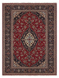 27497-Kashan Hand-Knotted/Handmade Persian Rug/Carpet Traditional/Authentic/Size: 9'7" x 6'6" /292cm x 198cm