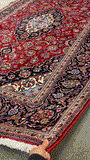 27497-Kashan Hand-Knotted/Handmade Persian Rug/Carpet Traditional/Authentic/Size: 9'7" x 6'6" /292cm x 198cm