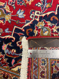 27497-Kashan Hand-Knotted/Handmade Persian Rug/Carpet Traditional/Authentic/Size: 9'7" x 6'6" /292cm x 198cm
