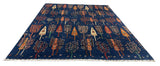 27670- Royal Chobi Ziegler Afghan Hand-Knotted Contemporary/Traditional/Size: 11'9" x 8'10"/358cmx 269cm