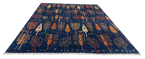 27670- Royal Chobi Ziegler Afghan Hand-Knotted Contemporary/Traditional/Size: 11'9" x 8'10"/358cmx 269cm