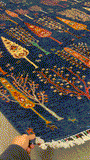 27670- Royal Chobi Ziegler Afghan Hand-Knotted Contemporary/Traditional/Size: 11'9" x 8'10"/358cmx 269cm