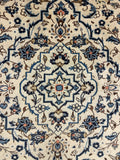 27492-Kashan Hand-Knotted/Handmade Persian Rug/Carpet Traditional/Authentic/Size: 9'8" x 6'6" /295cm x 198cm