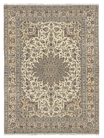 27494-Kashan Hand-Knotted/Handmade Persian Rug/Carpet Traditional/Authentic/Size: 10'6" x 7'9" /320cm x 236cm