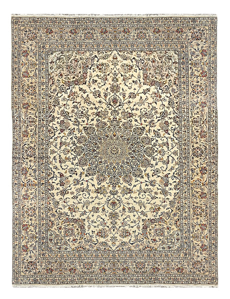 27494-Kashan Hand-Knotted/Handmade Persian Rug/Carpet Traditional/Authentic/Size: 10'6" x 7'9" /320cm x 236cm