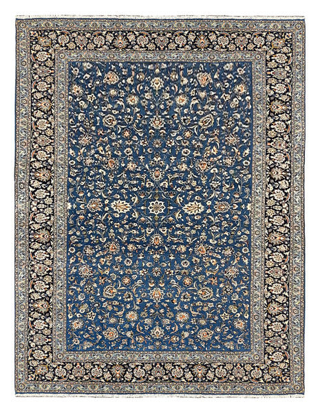 27407-Kashan Hand-Knotted/Handmade Persian Rug/Carpet Traditional/Authentic/Size:  12'4" x 9'4" /376cm x 284cm