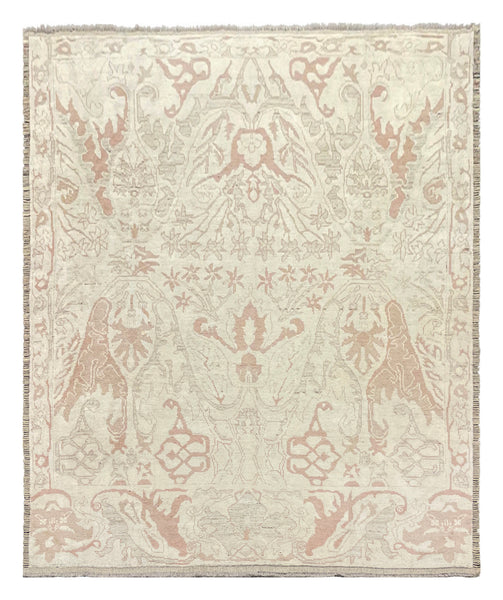 27576-  Hand-knotted Tangier /Modern Carpet/Rug / Size: 10'4" x 8'6"/315cm x 259cm
