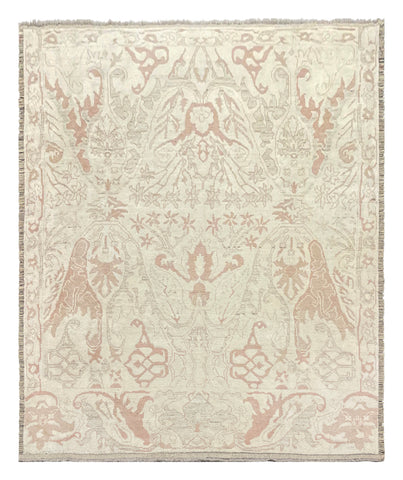 27576-  Hand-knotted Tangier /Modern Carpet/Rug / Size: 10'4" x 8'6"/315cm x 259cm