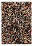 27816-Chobi Ziegler Handmade/Hand-knotted Afghan Rug/Carpet Tribal/Nomadic Authentic/ Size: 9'7" x 6'8" / 292cm x 203cm
