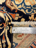 27316-Mashad Hand-Knotted/Handmade Persian Rug/Carpet Traditional Authentic/ Size: 11'1" x 7'11"/337cm x 241cm