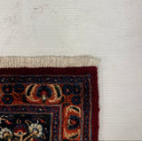 27322-Moud Handmade /Hand-Knotted Persian Rug/Traditional/Carpet Authentic/ Size: 9'8" x 6'6" /300cm x 198cm