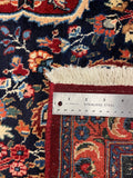27322-Moud Handmade /Hand-Knotted Persian Rug/Traditional/Carpet Authentic/ Size: 9'8" x 6'6" /300cm x 198cm