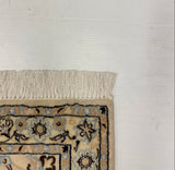 27477-Nain Hand-Knotted/Handmade  Persian Rug/Carpet Traditional Authentic/ Size: 11'9" x 8'2"/358cm x 147cm
