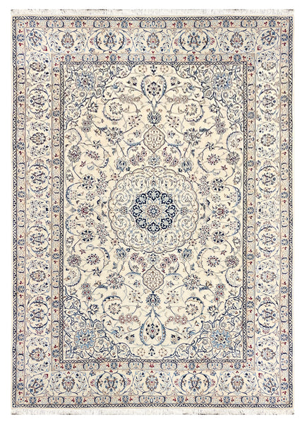 27482-Nain Hand-Knotted/Handmade  Persian Rug/Carpet Traditional Authentic/ Size: 11'9" x 8'4"/358cm x 284cm