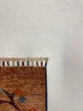 27795-Chobi Ziegler Handmade/Hand-knotted Afghan Rug/Carpet Tribal/Nomadic Authentic/ Size: 9'4" x 6'9" / 285cm x 206cm