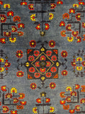 27835-Chobi Ziegler Handmade/Hand-knotted Afghan Rug/Carpet Tribal/Nomadic Authentic/ Size: 9'7" x 6'6" / 292cm x 198cm