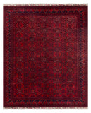 27929 -Royal Khal Mohammad Hand-Knotted/Handmade Afghan Rug/Carpet Traditional Authentic/Size: 12'7" x 10'0" / 384cm x 305cm