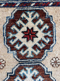 26669 -  Hand-knotted Contemporary Chobi Ziegler /Modern Carpet/Rug / Size: 2'0" x1'3"
