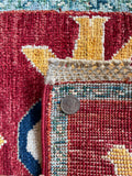 26692 -  Hand-knotted Contemporary Chobi Ziegler /Modern Carpet/Rug / Size: 2'0" x1'3"