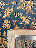 27972- Isfahan Persian Hand-Knotted Authentic/Traditional Carpet/Rug/ Size: 11'6" x 6'9"/351cm x 206cm
