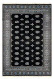 27589-Bokhara Hand-Knotted/Handmade Pakistani Rug/Carpet Tribal/Nomadic Authentic/ Size: 9'5" x 6'3"/287cm x 190cm