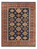 27581-Royal Kazak Hand-Knotted/Handmade Afghan Rug/Carpet Tribal/Nomadic Authentic/ Size: 11'9" x 9'0"/358cm x 274cm