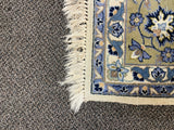 26824-Kashan(Semi Antique)/ Hand-Knotted/Handmade Persian Rug/Carpet Traditional Authentic/ Size: 13'4" x 9'7"