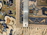 26824-Kashan(Semi Antique)/ Hand-Knotted/Handmade Persian Rug/Carpet Traditional Authentic/ Size: 13'4" x 9'7"