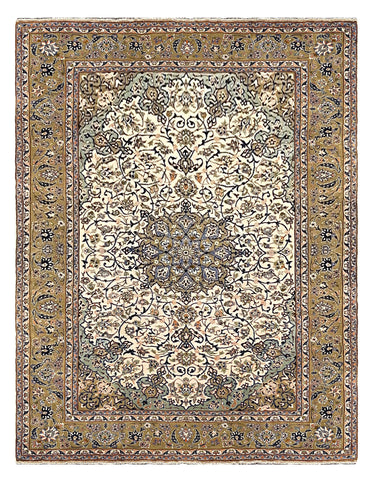 27406- Isfahan Persian Hand-Knotted Authentic/Traditional Carpet/Rug/ Size: 11'9" x 9'2"/358cm x 279cm