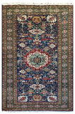 26133- Abadeh Persian Hand-Knotted Authentic//Traditional/Carpet/Rug/ Size: 8'6" x 5'5"