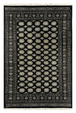 27591-Bokhara Hand-Knotted/Handmade Pakistani Rug/Carpet Tribal/Nomadic Authentic/ Size: 8'9" x 6'0"/267 cm × 183 cm