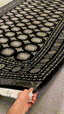 27591-Bokhara Hand-Knotted/Handmade Pakistani Rug/Carpet Tribal/Nomadic Authentic/ Size: 8'9" x 6'0"/267 cm × 183 cm