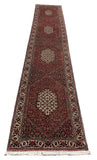 27946-Bidjar Hand-Knotted/Handmade Persian Rug/Carpet Traditional/ Authentic/ Size: 13'3"x 2'5"/404cm x 74cm
