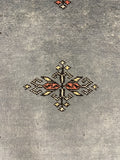 27615-Bokhara Hand-Knotted/Handmade Pakistani Rug/Carpet Tribal/Nomadic Authentic/ Size: 9'8" x 2'6"/295cm ×76cm