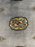 27616-Bokhara Hand-Knotted/Handmade Pakistani Rug/Carpet Tribal/Nomadic Authentic/ Size: 10'0" x 2'6"/305cm ×76cm