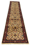 27408-Sarough Hand-Knotted/Handmade Persian Rug/Carpet Traditional Authentic/ Size: 12'5"x 2'8"/378cm x 81cm