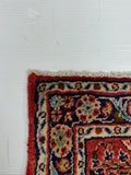 27325-Sarough Hand-Knotted/Handmade Persian Rug/Carpet Traditional Authentic/ Size: 10'10"x 2'5"/332cm x 74cm