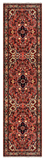 27314-Sarough Hand-Knotted/Handmade Persian Rug/Carpet Traditional Authentic/ Size:  10'10"x 2'7"/331cm x 80cm