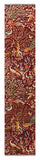 27827-Chobi Ziegler Handmade/Hand-knotted Afghan Rug/Carpet Tribal/Nomadic Authentic/ Size: 12'9" x 2'7" / 289cm x 79cm