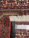 27974-Bidjar Hand-Knotted/Handmade Persian Rug/Carpet Traditional/ Authentic/ Size: 9'3"x 2'2"/282cm x 66cm