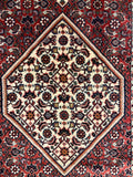 27944-Bidjar Hand-Knotted/Handmade Persian Rug/Carpet Traditional/ Authentic/ Size: 12'8"x 2'6"/386cm x 76cm