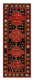 27468-Hamadan Hand-Knotted/Handmade Persian Rug/Carpet Tribal/Nomadic Authentic/ Size: 9'6" x 3'7"/290cm x 109cm
