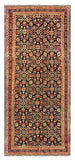 27471-Hamadan Hand-Knotted/Handmade Persian Rug/Carpet Tribal/Nomadic Authentic/ Size: 10'6" x 4'4"/320cm x 132cm